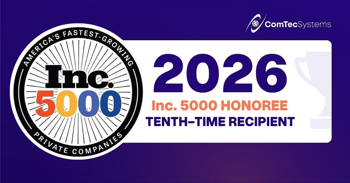 ComTec Inc 5000 Honoree